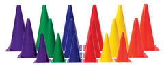 PLASTIC CONES 15 IN RED