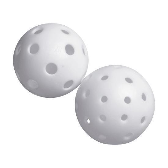 PLASTIC SOFTBALL-WHITE EACH