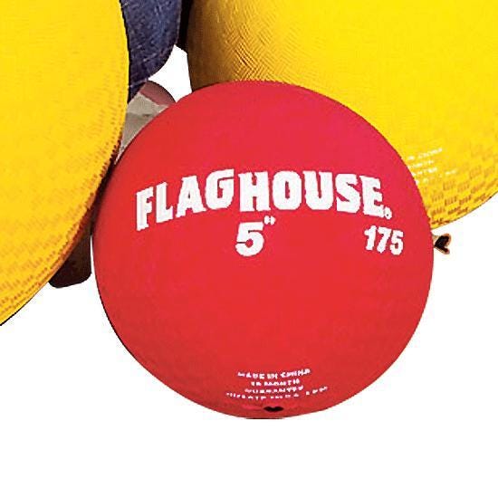 P G  BALL 5 IN -RED