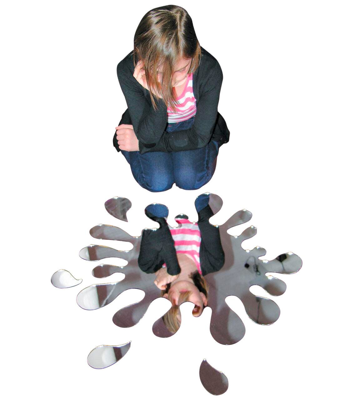 SPLASH MIRROR WITH DROPS