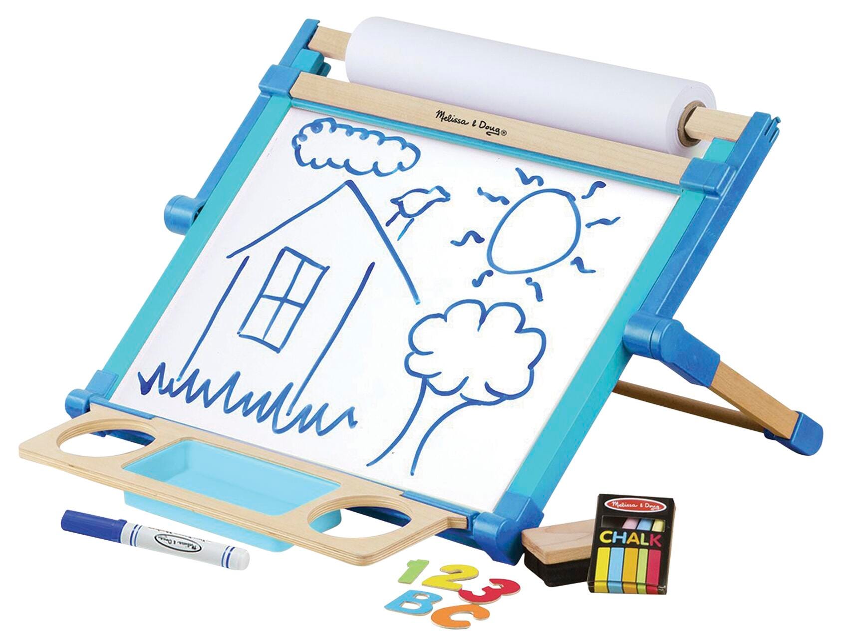 DELUXE-DOUBLE SIDED TABLETOP EASEL