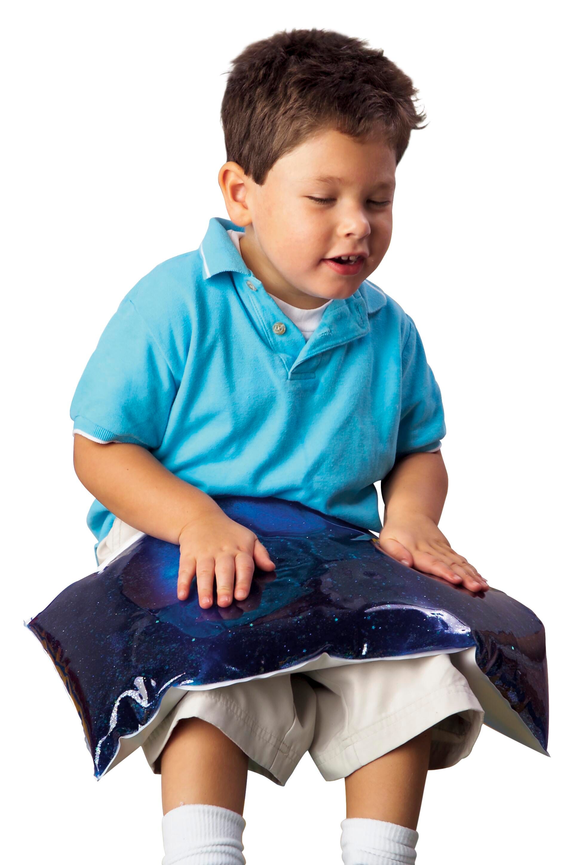 FLAGHOUSE GLITTER GEL LAP PAD LRG 10X22