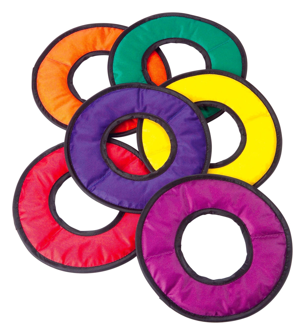 BEAN BAG SAUCERS SET OF 6 NF6