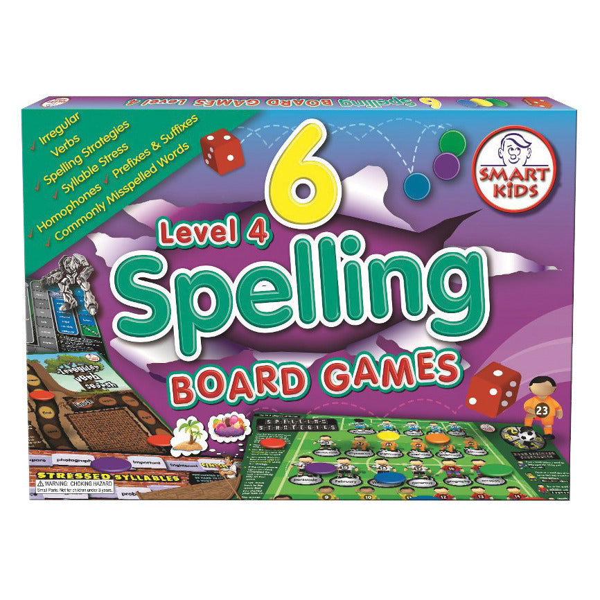 Spelling Board Games.L4.Pk 6