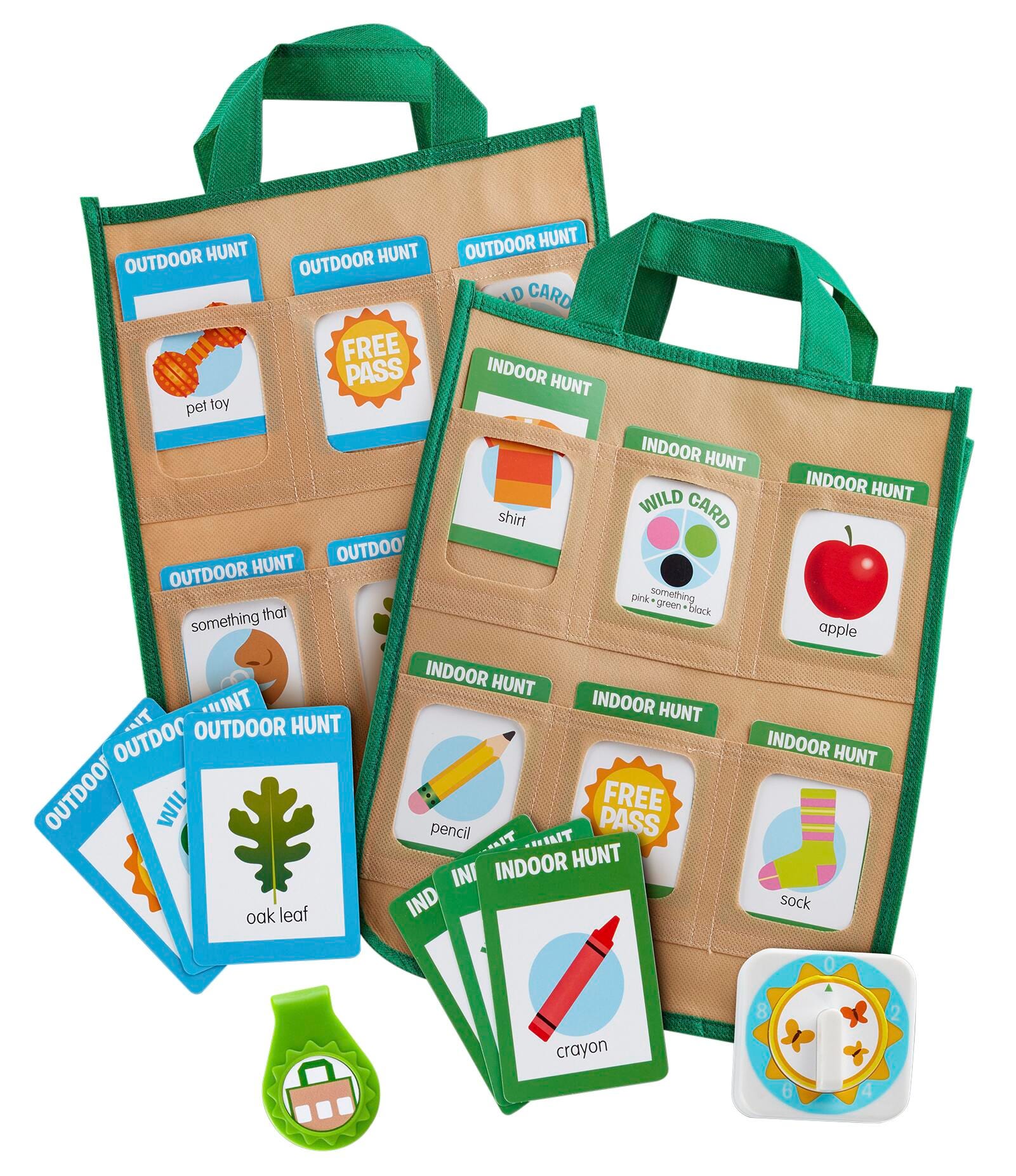 LETS EXPLORE INDOOR/OUTDOOR SCAVENGER HUNT PLAY SET