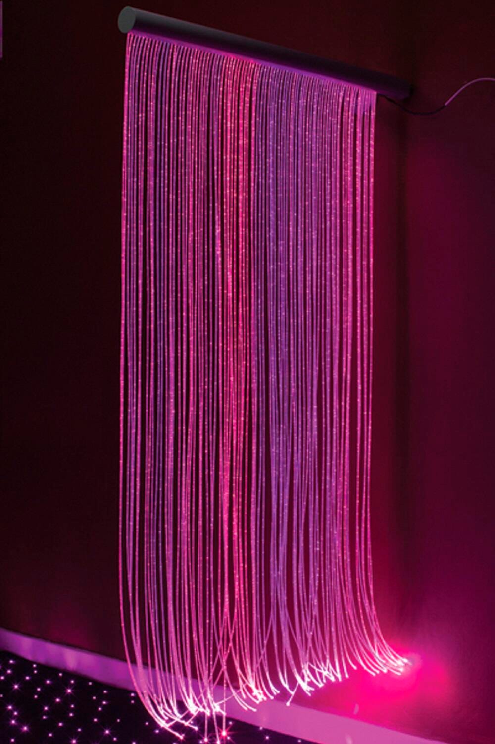 KIT - FIBER ROPTIC CURTAIN WITH LIGHT SOURCE