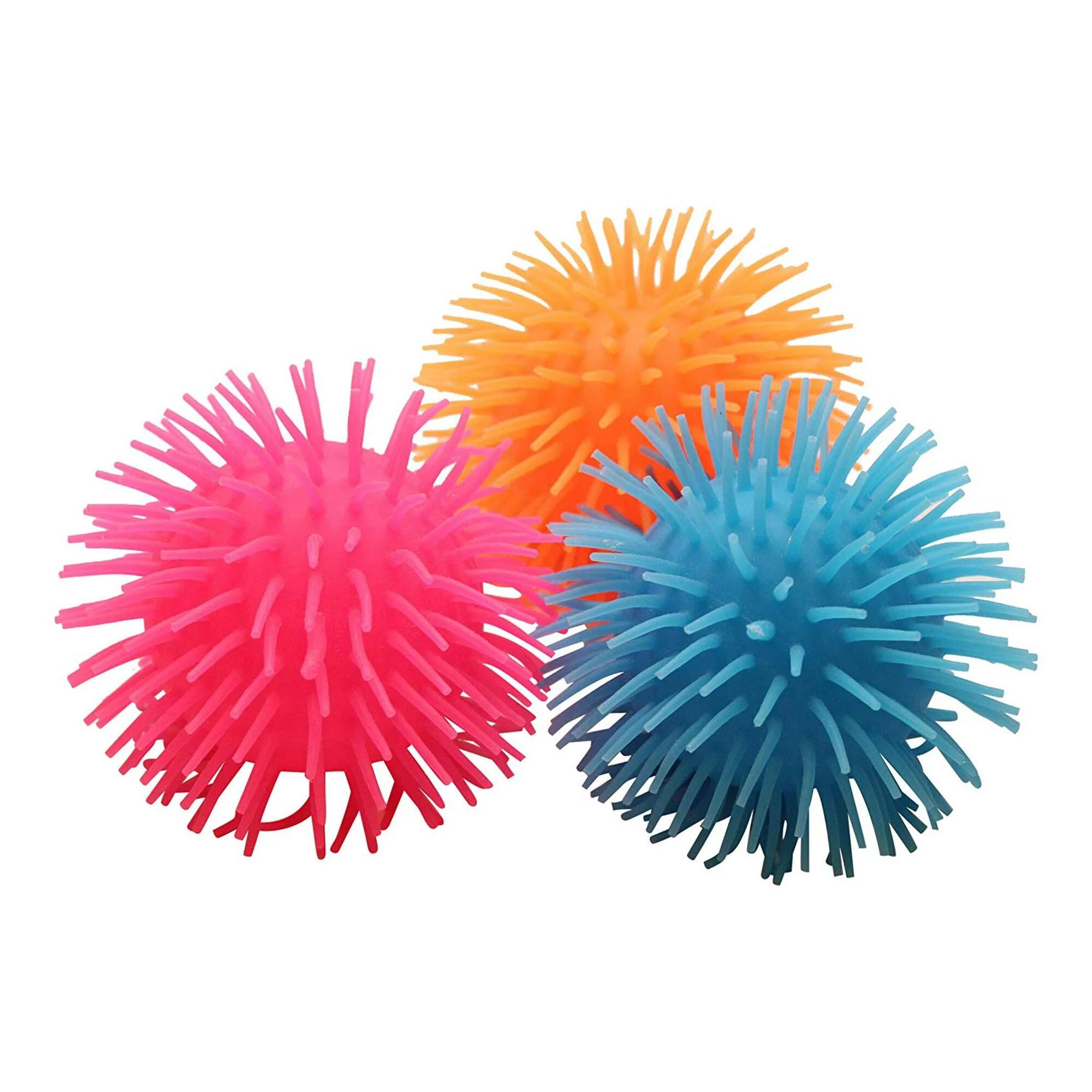 LIGHT UP PUFFER BALL SET OF 3