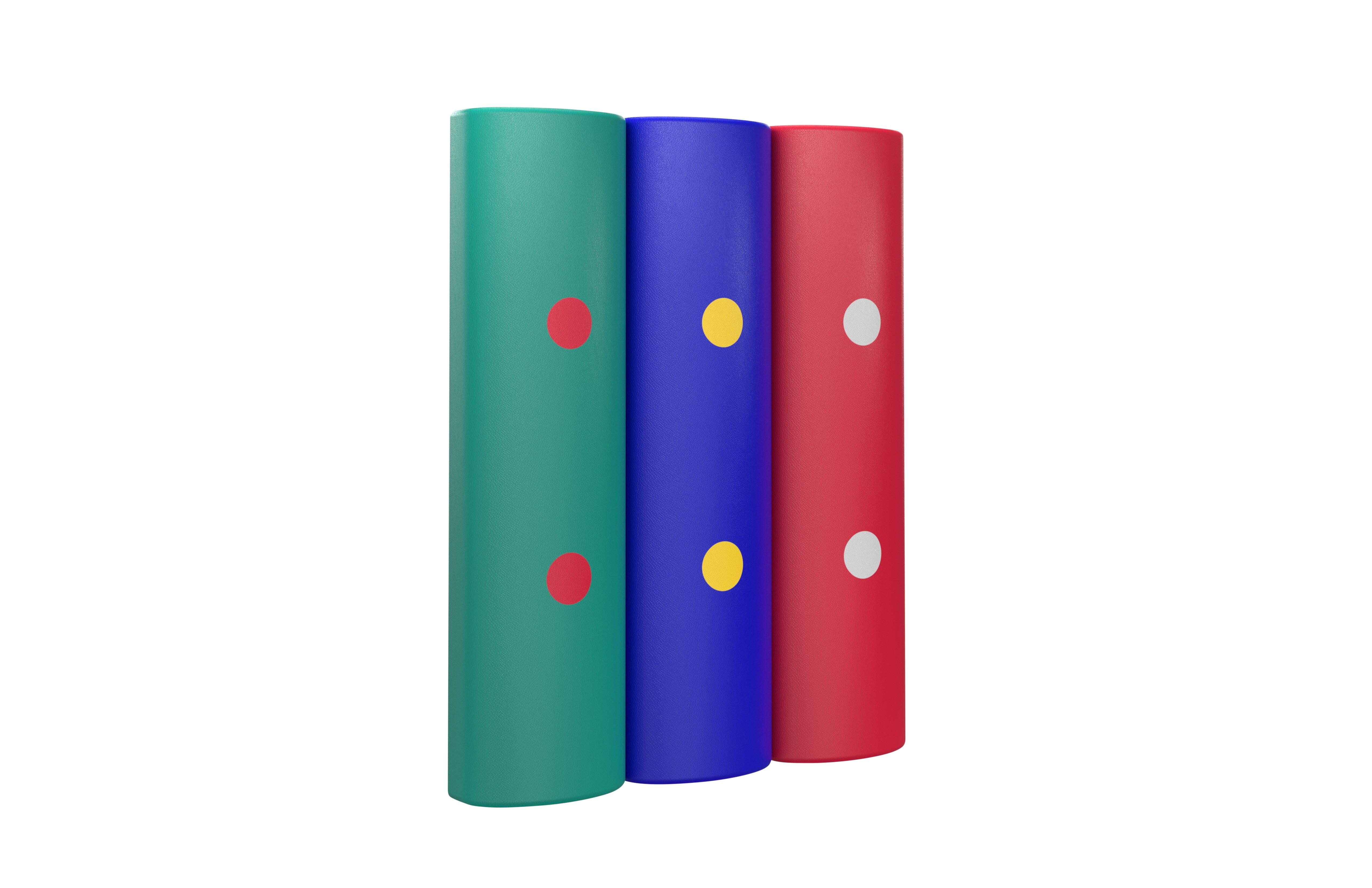 KIT - RAINBOW BUMPAS WITH VIBRATION SET OF 3