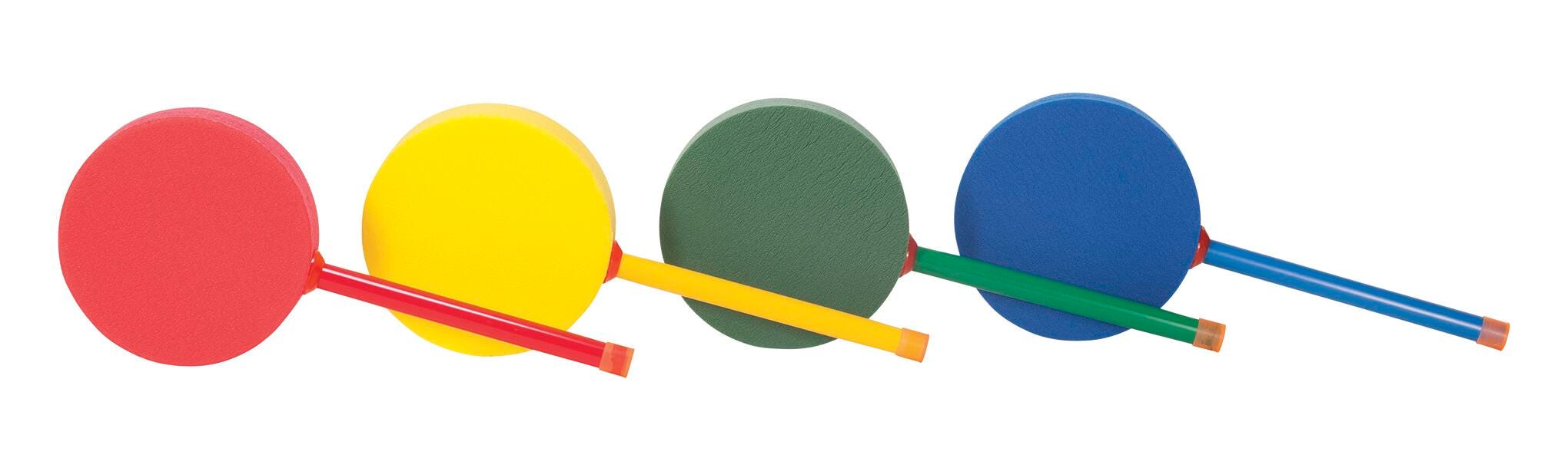 FOAM DRUM PADDLE SET 12 INCH