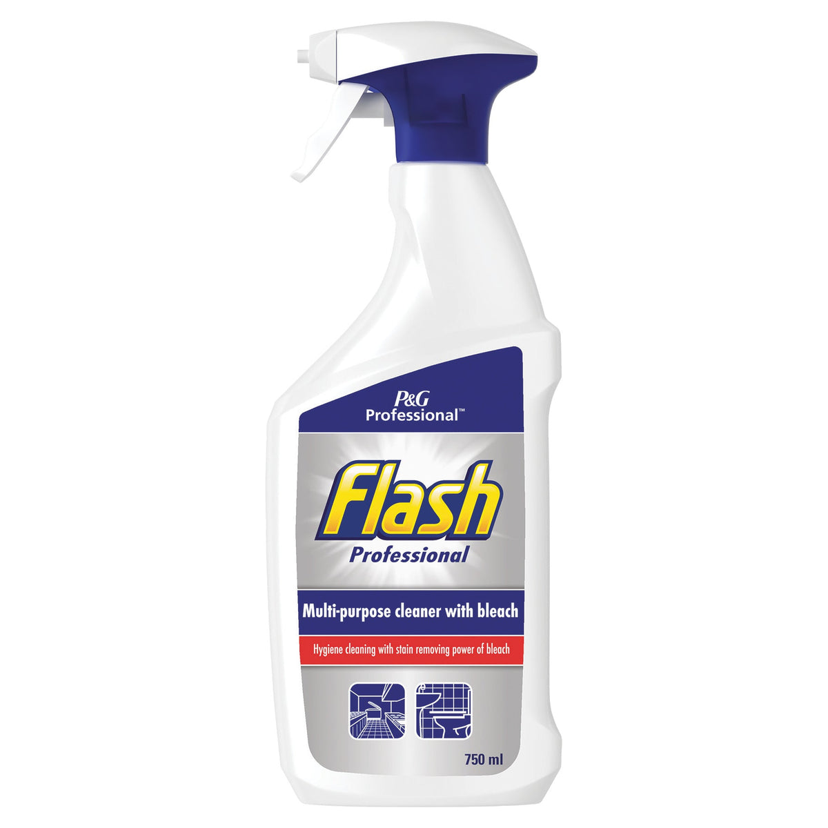 Flash Clean And Bleach 750Ml