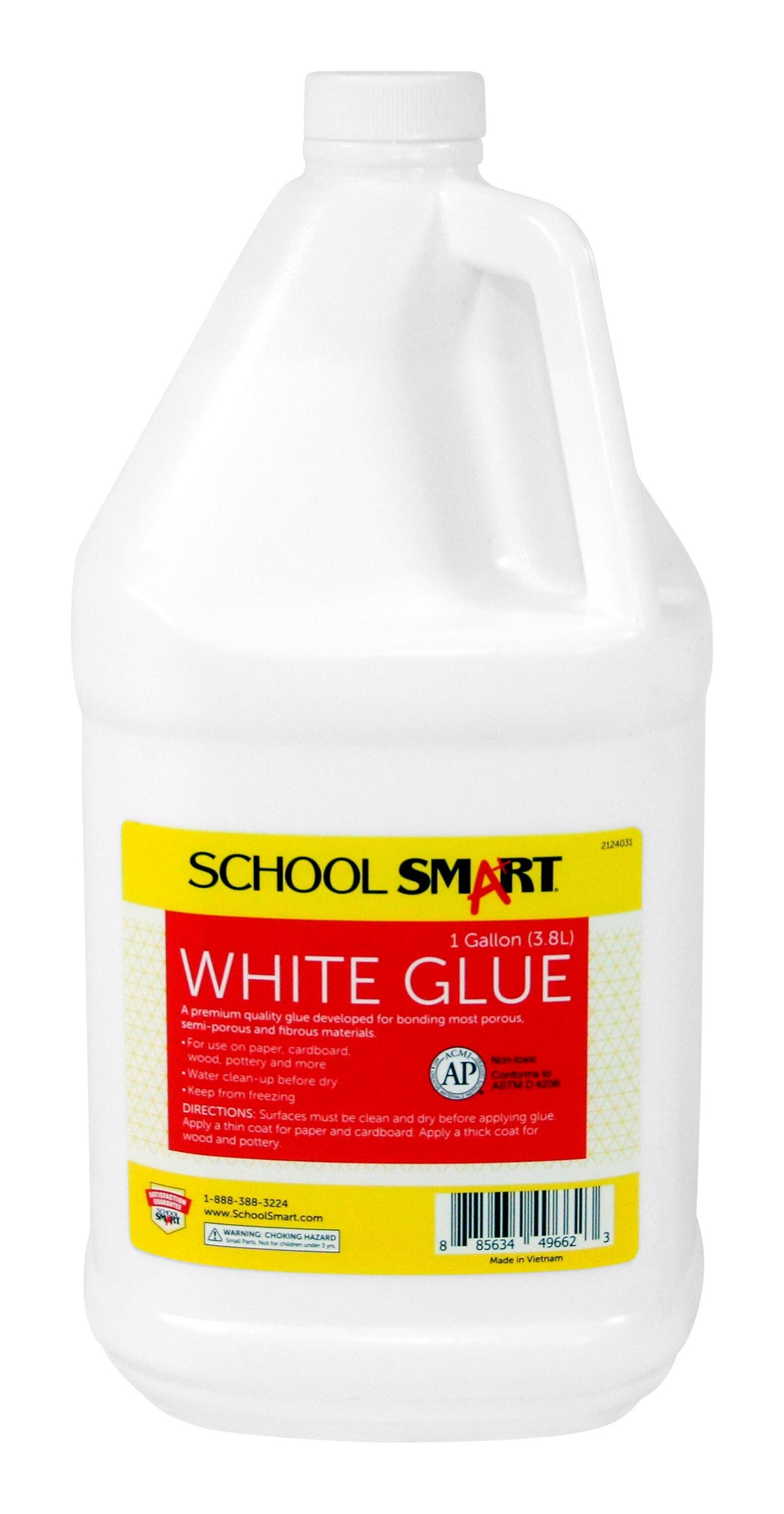 GLUE SCHOOL SMART WHITE 1 GALLON EACH