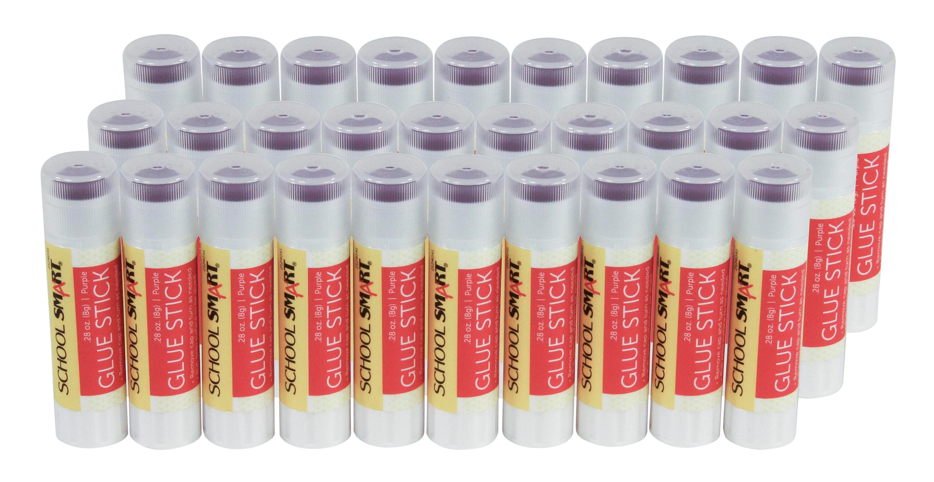 GLUE SCHOOL SMART STICK .28OZ PURPLE PACK OF 30