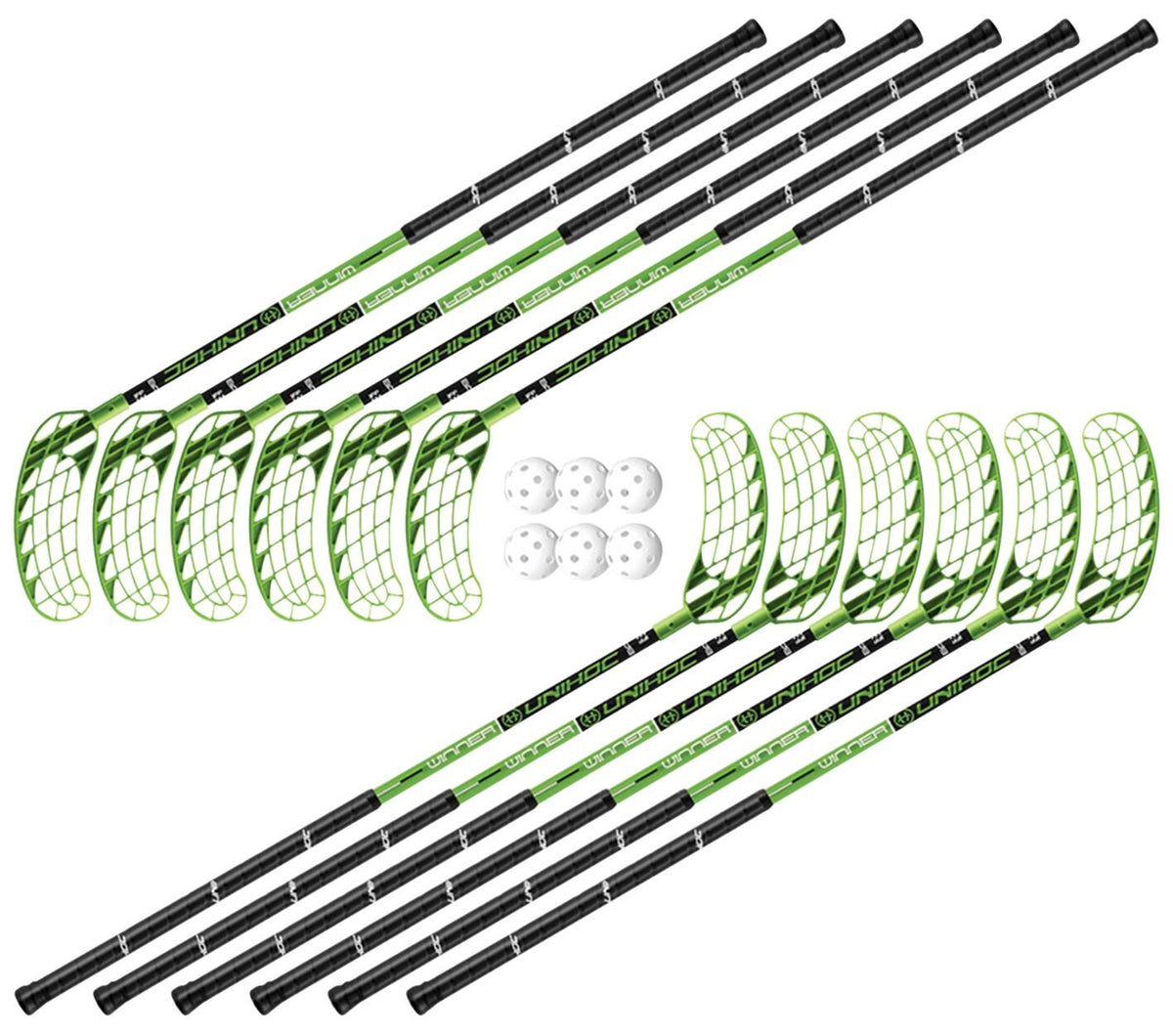 24 PC INDOOR FLOOR BALL KIT MIDDLE SCHOOL