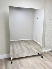 ROLLING FLOOR STAND MIRROR 48 X 96 INCH
