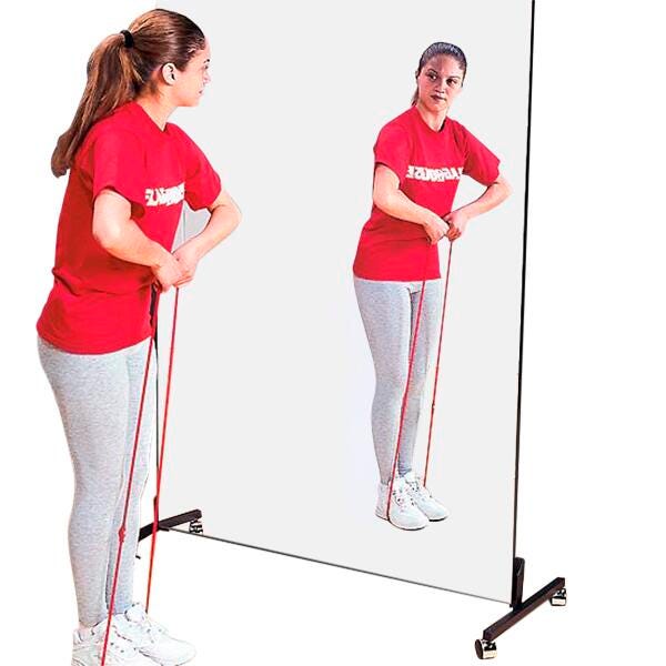 ROLLING FLOOR STAND MIRROR 48 X 72 INCH