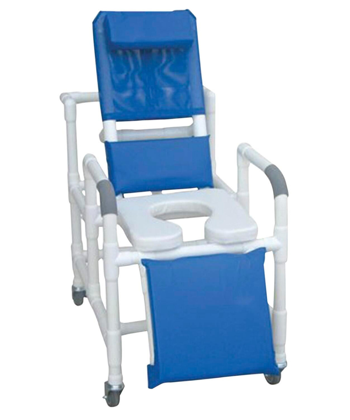 RECLIN SHOWER CHAIR W/COODE SEAT