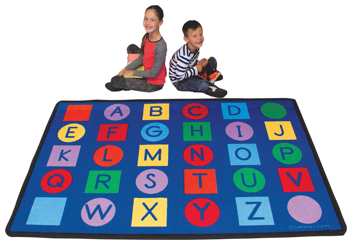 ALPHA/CIRCLES AND SQUARE RUG CPR737