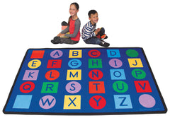 ALPHA/CIRCLES AND SQUARE RUG CPR737