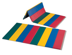 FLAGHOUSE DELUXE 1 FT PANEL CROSS LINKED POLYEHTYLENE RAINBOW MAT 4 SIDE HOOK AND LOOP 4FT X 6FT X 2/38 IN