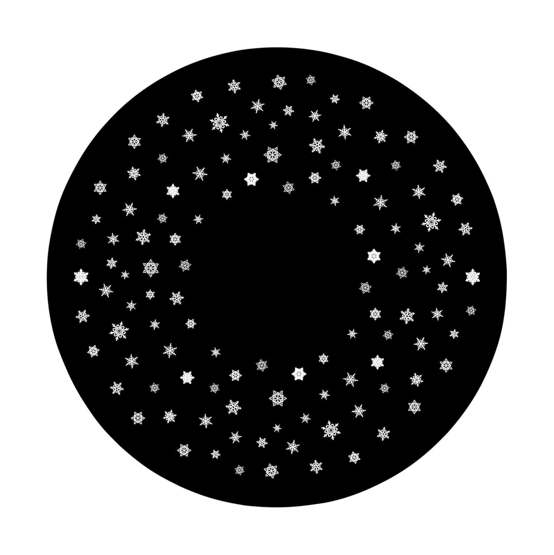 SNOW CRYSTALS ABSTRACT WHEEL NS13 MAGNETIC