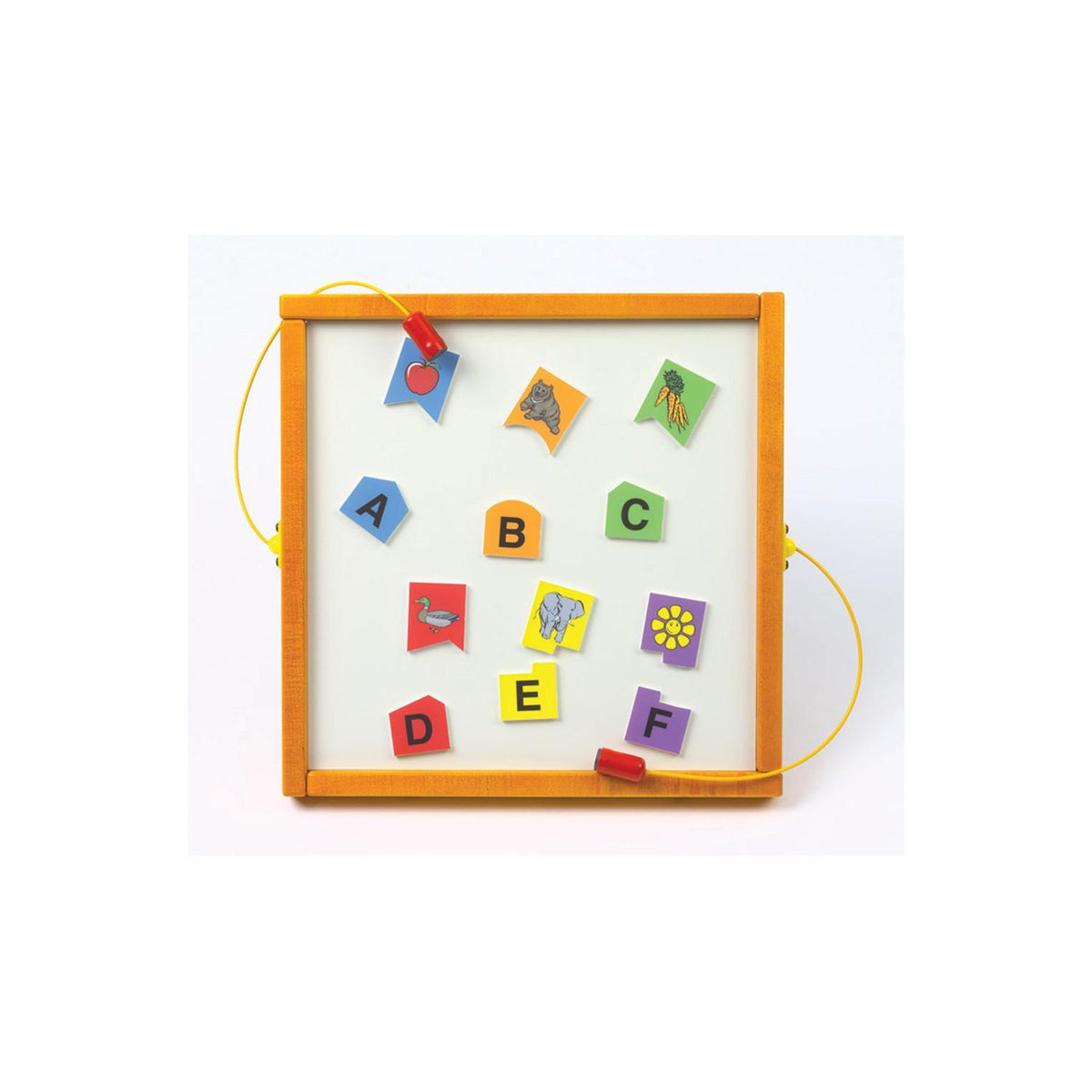 INTERACTIVE MAGNETIC LETTERS SHAPE MATCH