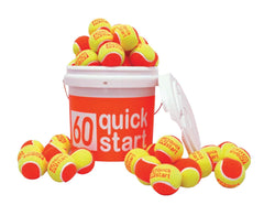 QUICK START 60TENNISBALLS BUCKET OF 72 NS10 BB