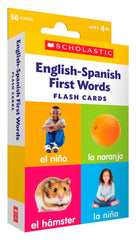 FLASH CARDS - ENGLISH SPANISH FIRST WORDS