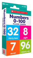 FLASH CARDS - NUMBERS 0-100
