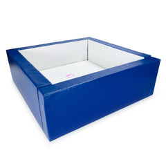 COMPONENT - SNOEZELEN ILLUMINATED BALL POOL LARGE 85 X 85 - DARK BLUE