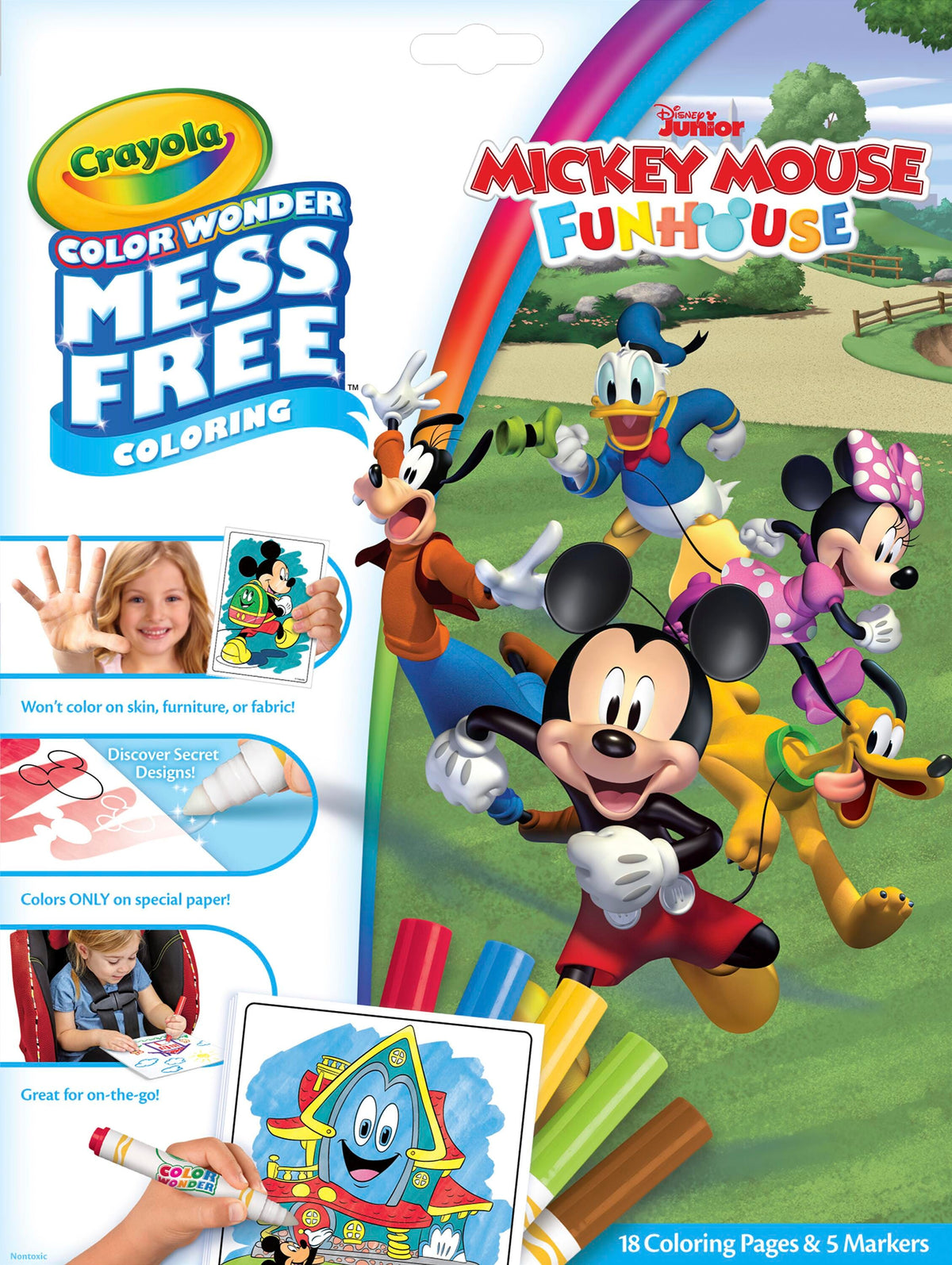 BOOK COLORING CRAYOLA COLOR WONDER MICKEY