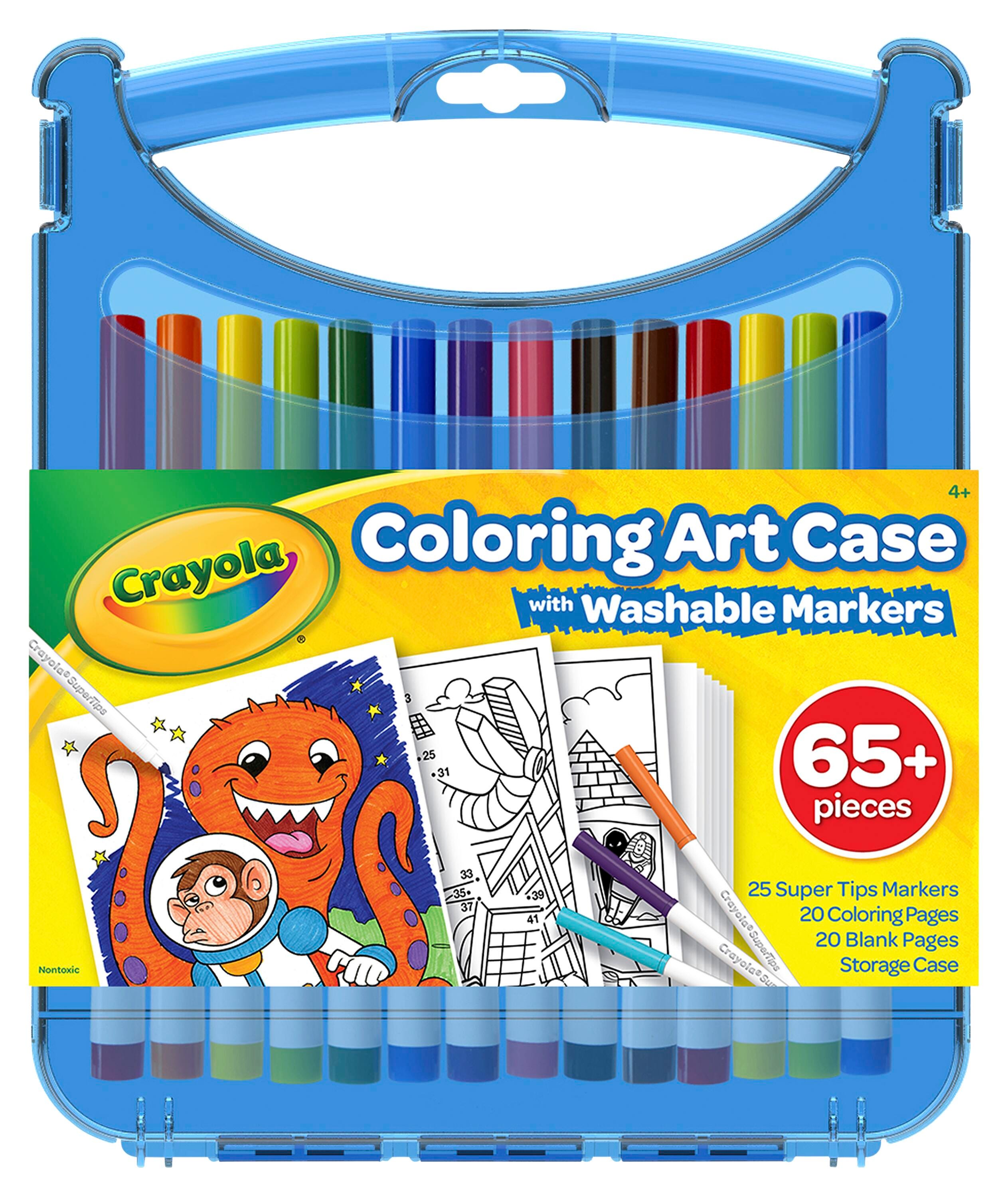 MARKER WASH CRAYOLA ART CASE SUPER SET OF 65