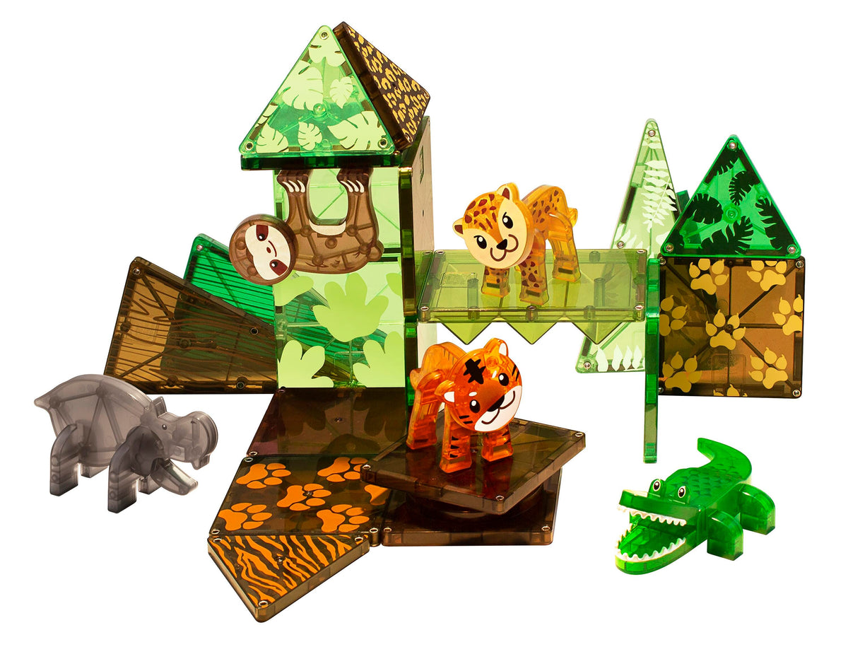 MAGNA-TILES JUNGLE ANIMALS 25 PIECE SET