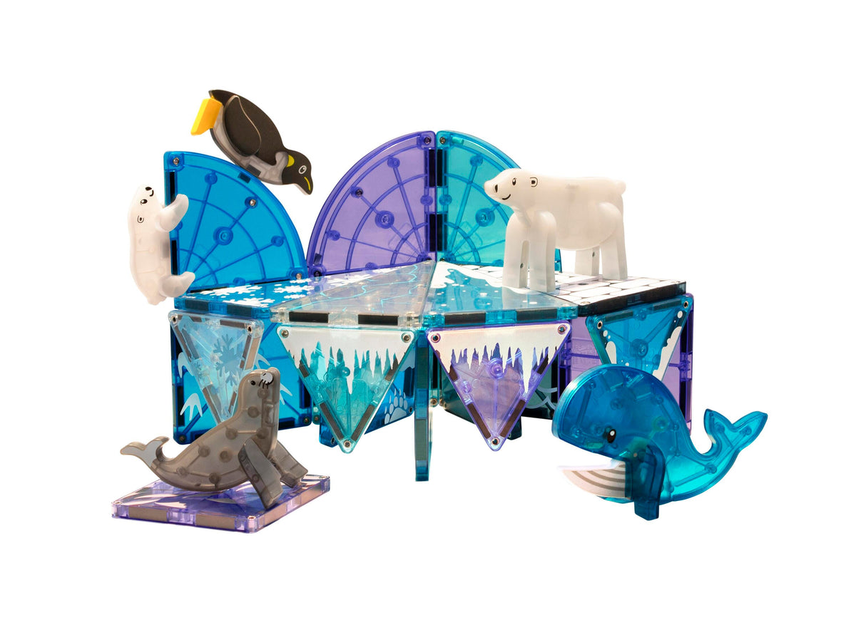 MAGNA-TILES ARCTIC ANIMALS 25 PIECE SET
