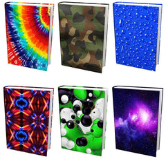 DISC - BOOK COVER JUMBO STRETCHABLE PRINT PACK OF 48