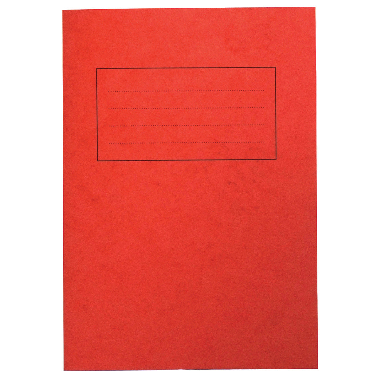 A4 Exercise Book - Premium 80 Page Pack of 50 12mm Ruled Orange Cover