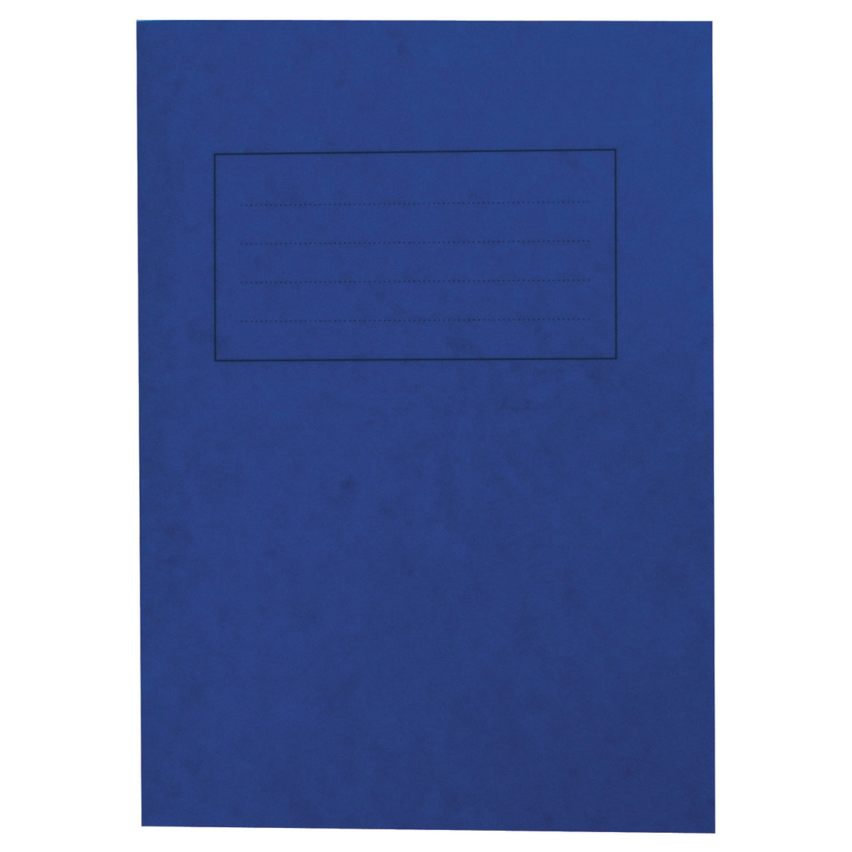 A4 Exercise Book - Premium 80 Page Pack of 50 10mm Ruled With Margin Blue Cover