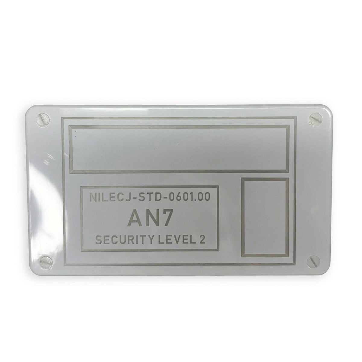 METAL DETECTORS - CEIA AN7 NILECJ LEVEL 2 TEST SAMPLE FOR PMD2PLUS/EZ