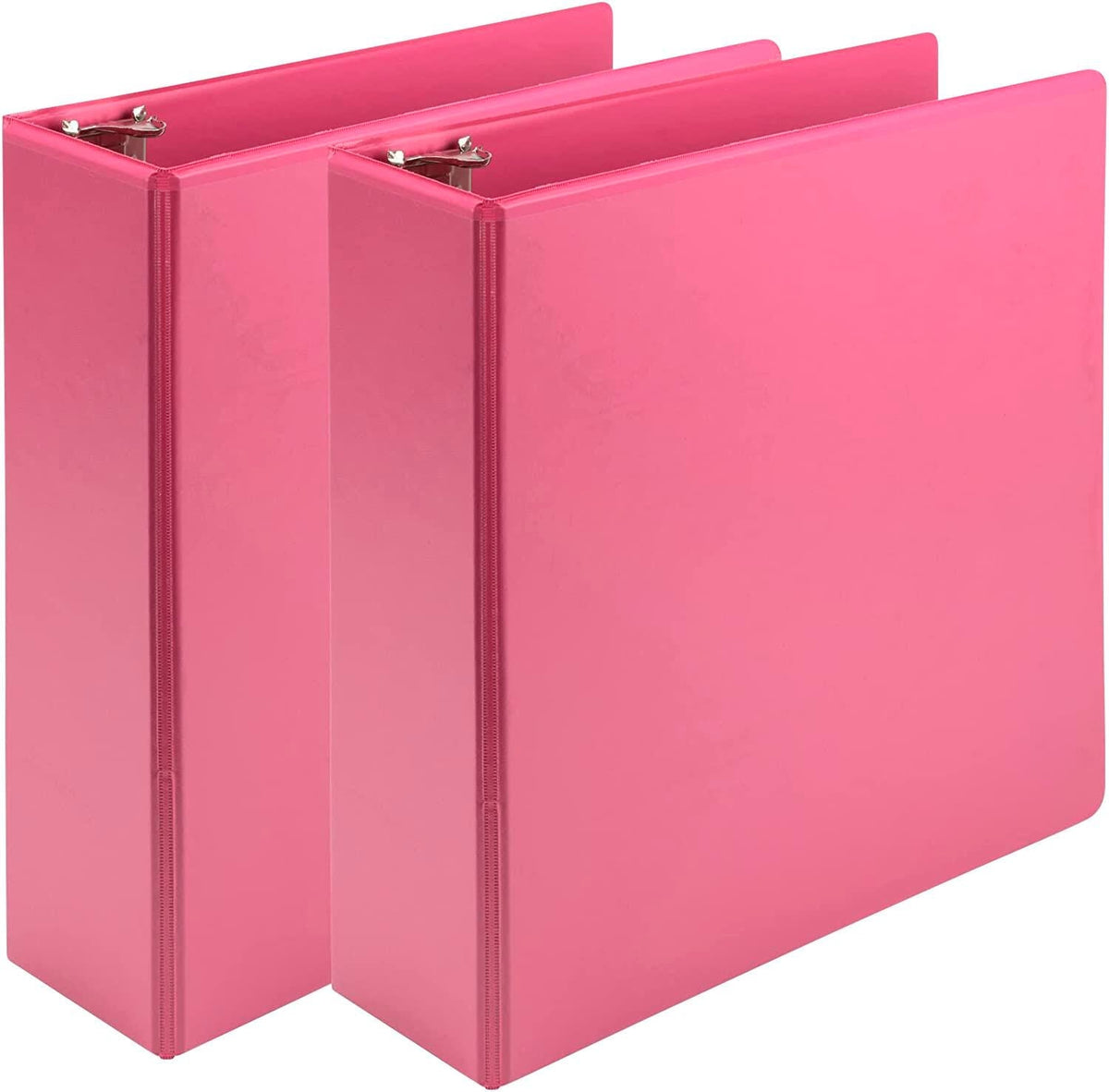 BINDER VIEW ROUND RING EARTHS CHOICE 3 IN BERRY PACK OF 2