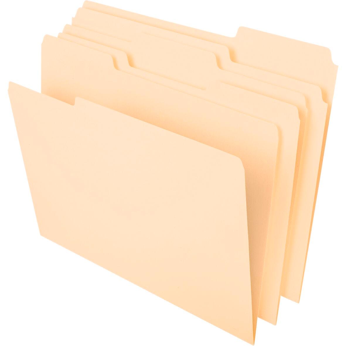 FILE FOLDER HEAVY DUTY LETTER 1/3 CUT MANILA PK OF 50 PFX86413