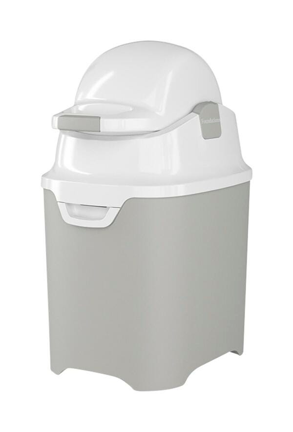 DIAPER PAIL GRAY SHORT FOUNDATIONS BRAND
