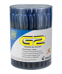 PEN PILOT G2 RT 1.0MM BLUE PACK OF 36