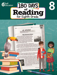 WORKBOOK 180 DAYS OF READING 2ND EDITION GRADE 8
