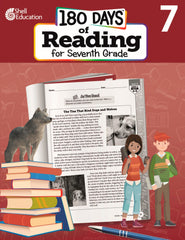 WORKBOOK 180 DAYS OF READING 2ND EDITION GRADE 7