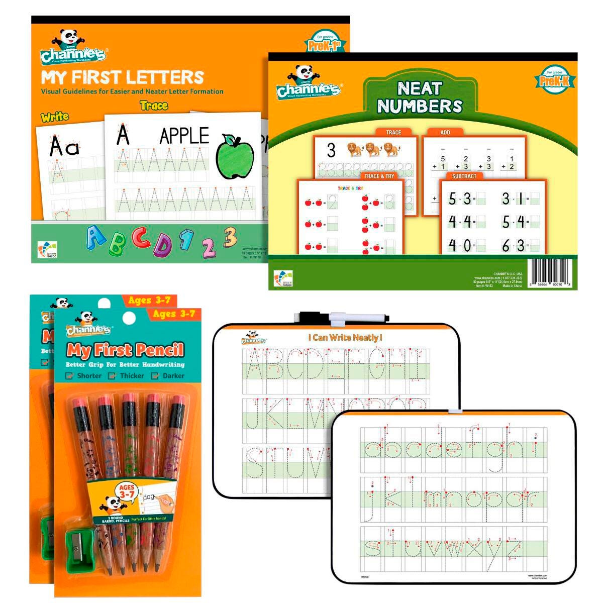 MY ALPHABET AND NUMBER STARTER KIT GRADE PREK