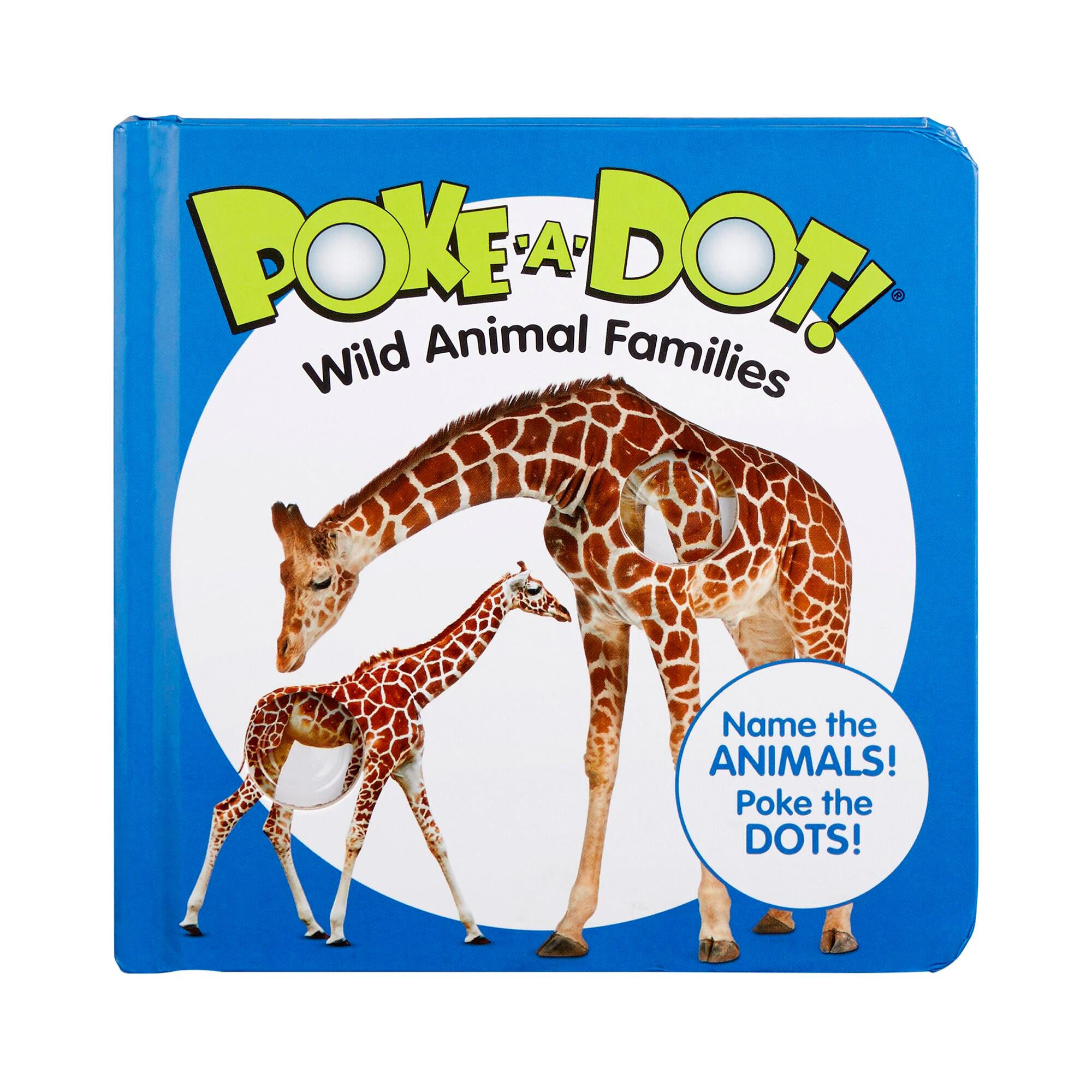BOOK POKE A DOT WILD ANIMALS