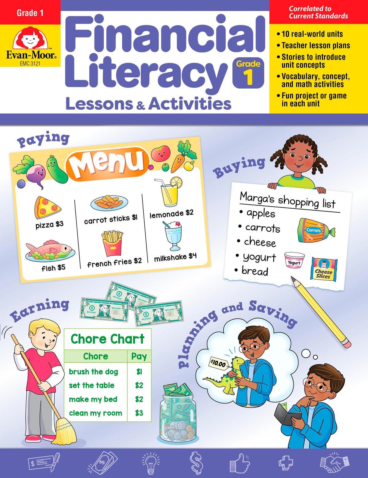 WORKBOOK - FINANCIAL LITERACY LESSON AND ACTIVITIES GRADE 1