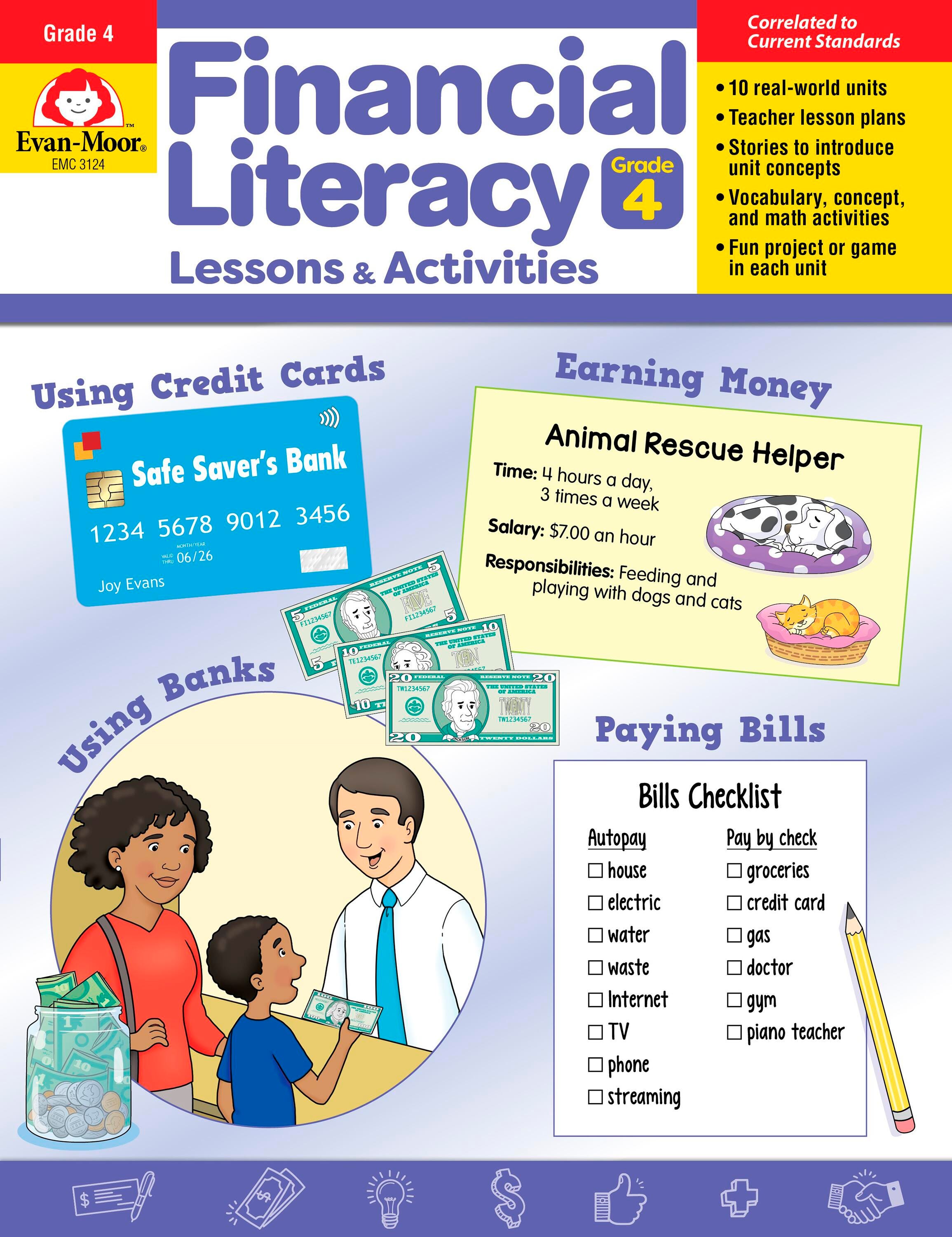 WORKBOOK - FINANCIAL LITERACY LESSON AND ACTIVITIES GRADE 4