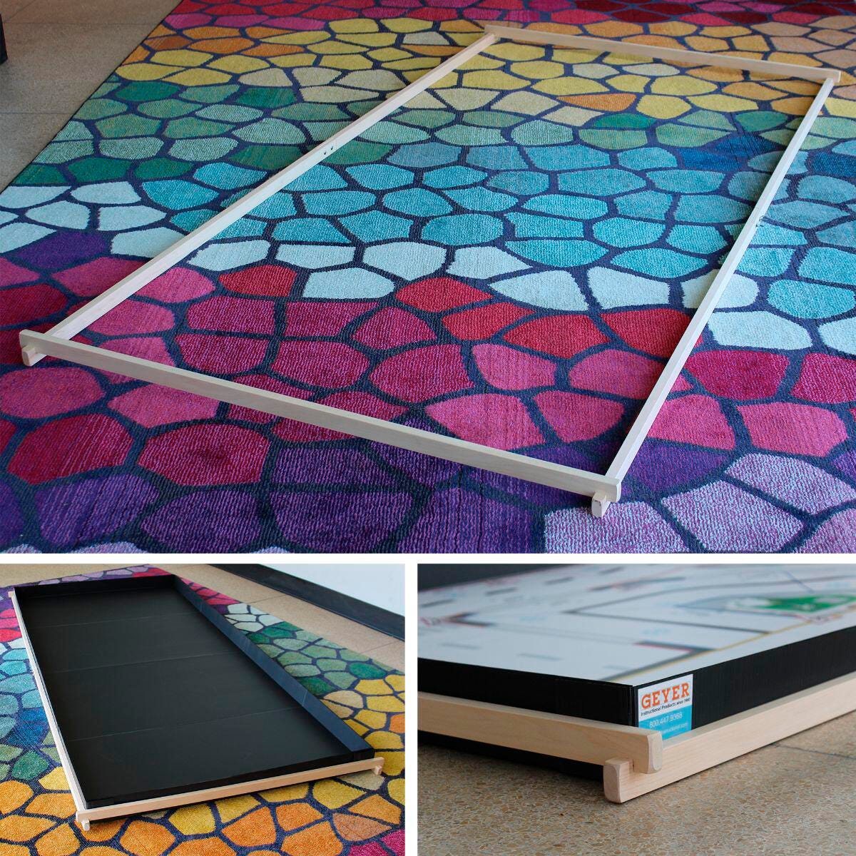 WOODEN FRAME ADD ON FOR PORTABLE ROBOTICS TABLE TOPPER