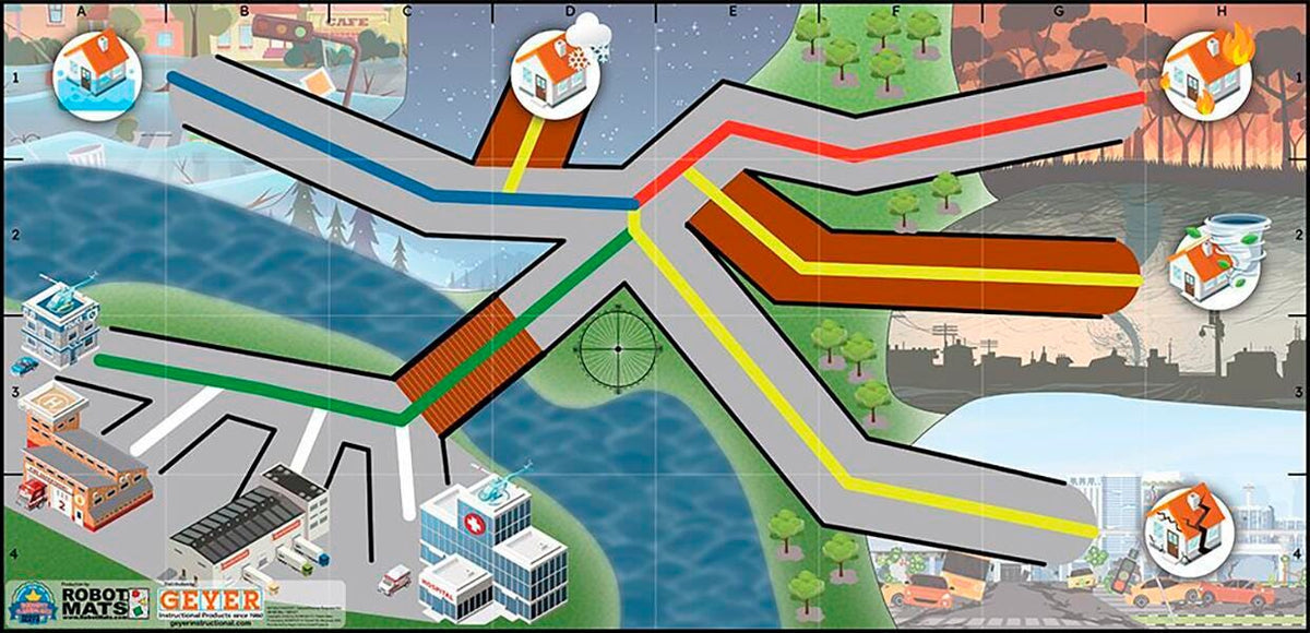 NATURAL DISASTER ROBOTICS CHALLENGE MAT 4475 X 9275