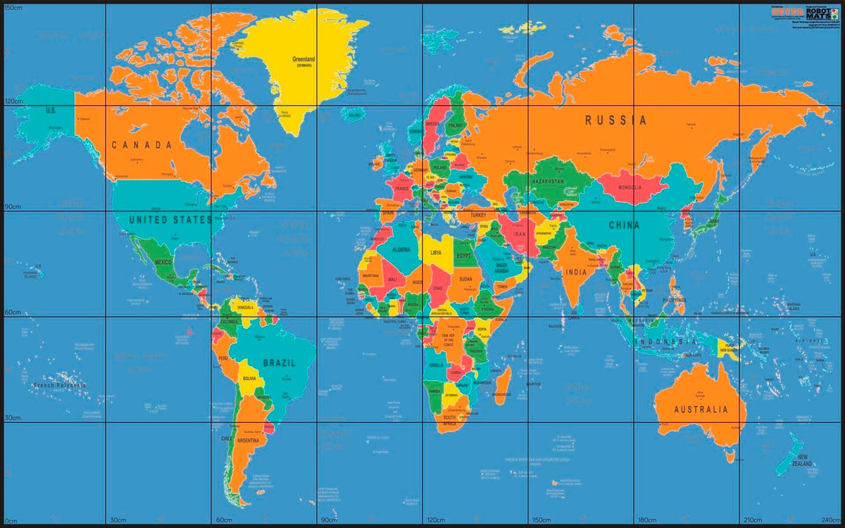 WONDER WORKSHOP WORLD MAP